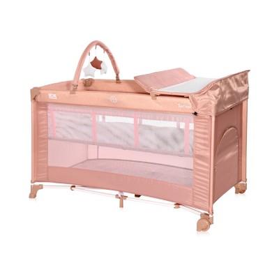 Кровать-Манеж Lorelli Torino 2 Layer Plus Розовый
