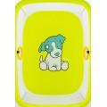Манеж "Dog" Qvatro LUX-02  (мелкая сетка) желтый