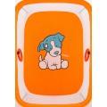 Манеж "Dog" Qvatro LUX-02  (мелкая сетка) оранжевый
