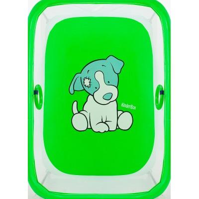 Манеж Qvatro LUX-02 мелкая сетка зеленый (dog)