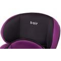 Автокресло Bair Beta Iso-fix 1/2/3 (9-36 кг) DBI1824 черный - фиолетовый