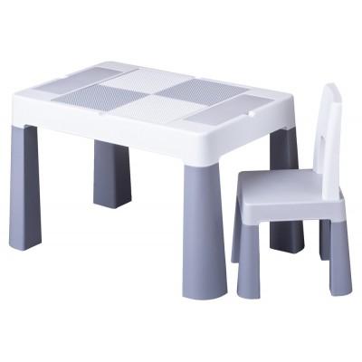 Детский стол и стульчик Tega Multifun Eco MF-004 106 серый