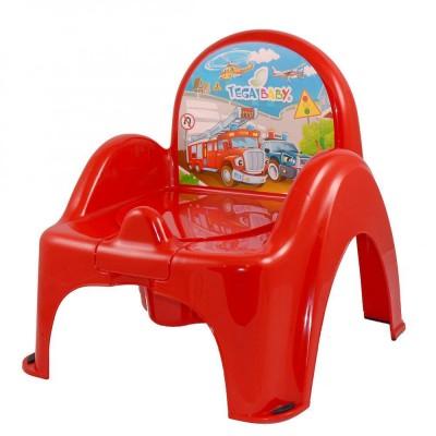 Горшок - стульчик "Авто" (Красный)