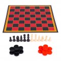 Набір з трьох настільних ігор «Шахи, шашки та хрестики-нолики»