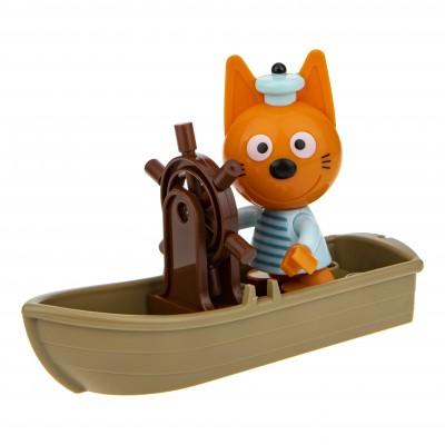 Игровой набор-конструктор “Коржик в лодке” Три кота