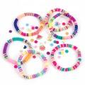 Великий набір для створення браслетів з намистинами Хейші та футляром для зберігання 'Соковиті кольори' Make it Real
