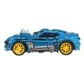 Пазл 3D «Гоночний автомобіль» синій